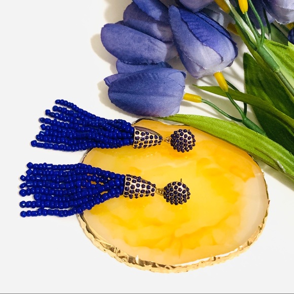 🌹Blue COBALT Sugarfix by Baublebar earring - Picture 8 of 9